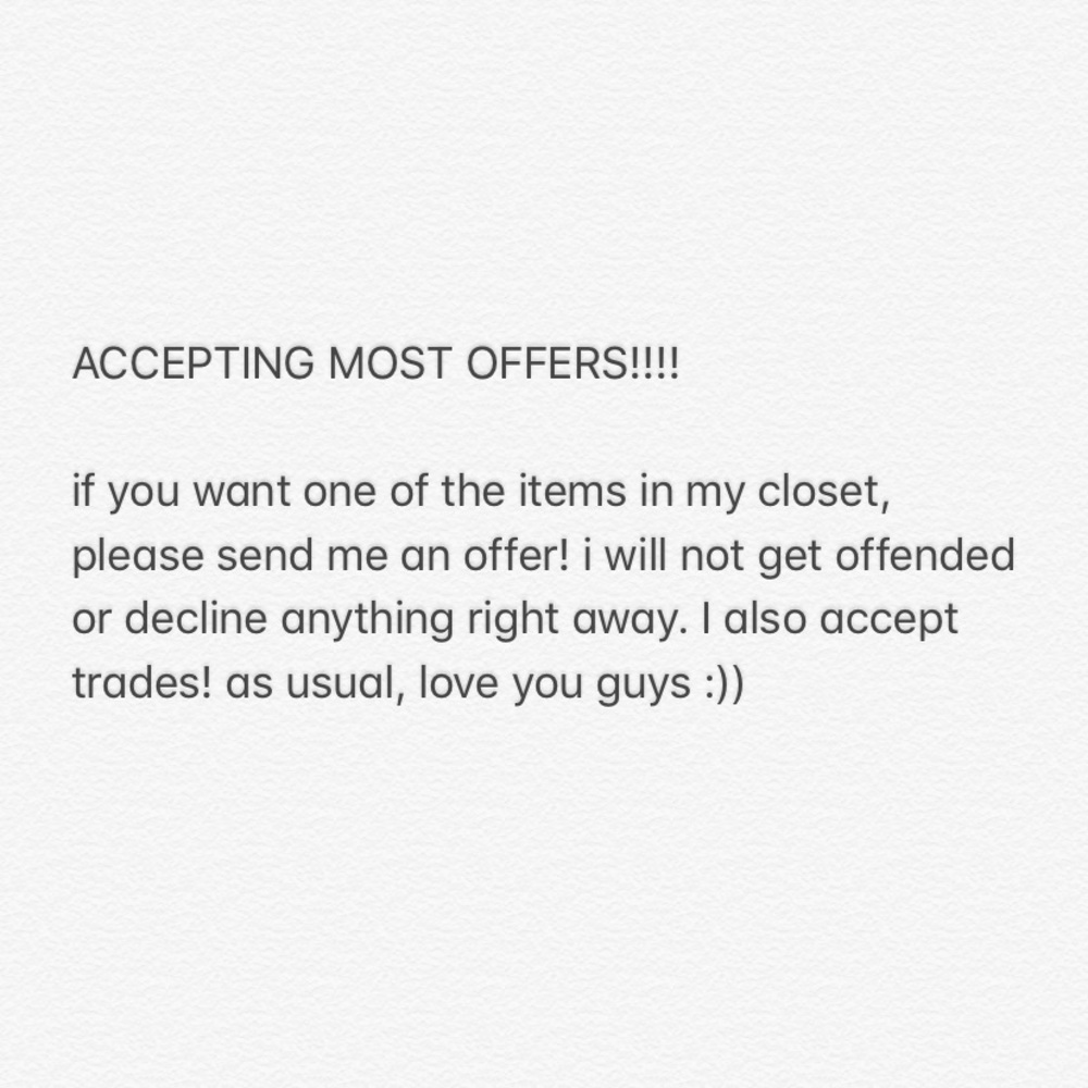 OFFERS & TRADES